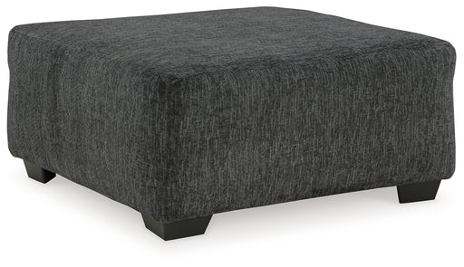 Biddeford Ebony Oversized Accent Ottoman - 3550408 - Vega Furniture