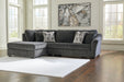 Biddeford Shadow 2-Piece LAF Chaise Sleeper Sectional - SET | 3550416 | 3550483 - Vega Furniture