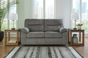 Bindura Mineral Glider Loveseat - 3030578 - Vega Furniture