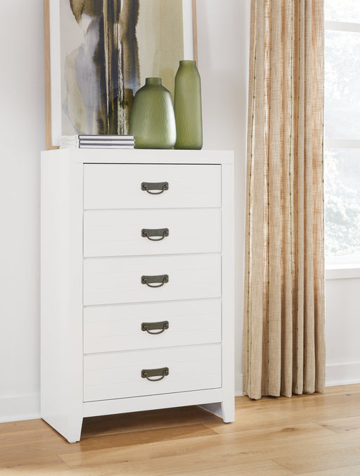 Binterglen White Chest of Drawers - B427-46 - Vega Furniture