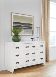 Binterglen White Dresser - B427-31 - Vega Furniture