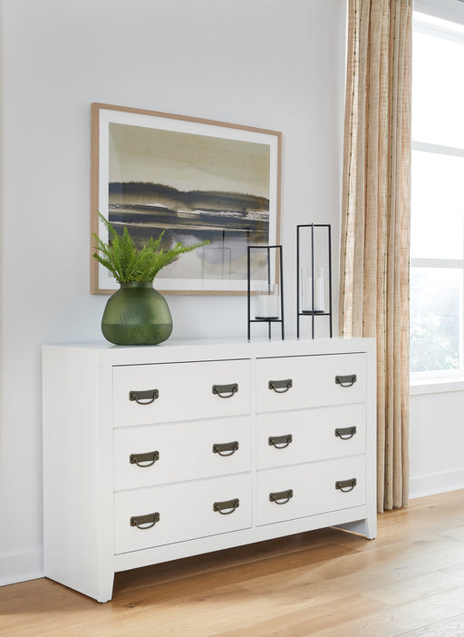 Binterglen White Dresser - B427-31 - Vega Furniture