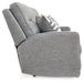 Biscoe Pewter Power Reclining Sofa - 9050315 - Vega Furniture