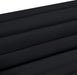 Black Cascade Velvet Fabric Sofa - 192Black-S - Vega Furniture