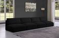 Black Ease Fabric Modular Sofa - 696Black-S152A - Vega Furniture