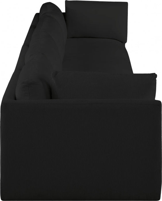 Black Ease Fabric Modular Sofa - 696Black-S152B - Vega Furniture