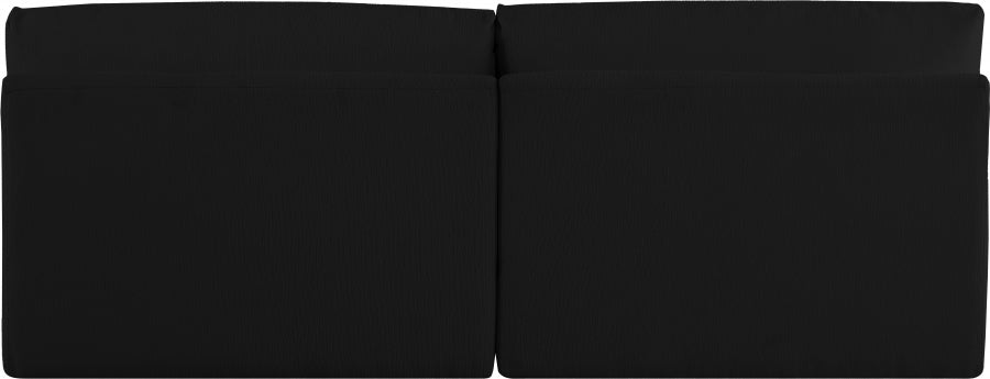 Black Ease Fabric Modular Sofa - 696Black-S76A - Vega Furniture