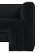 Black Henson Velvet Chair - 665Black-C - Vega Furniture