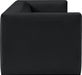 Black Henson Velvet Sofa - 665Black-S - Vega Furniture