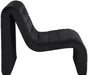 Black Ivy Velvet Accent Chair - 403Black - Vega Furniture