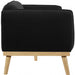Black Nolita Boucle Fabric Loveseat - 159Black-L - Vega Furniture