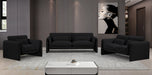 Black Stylus Boucle Fabric Sofa - 198Black-S - Vega Furniture