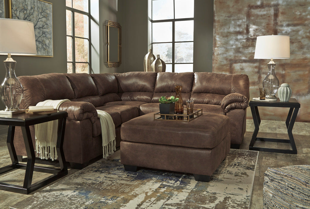 Bladen Coffee 2-Piece RAF Sectional - SET | 1202055 | 1202067 - Vega Furniture