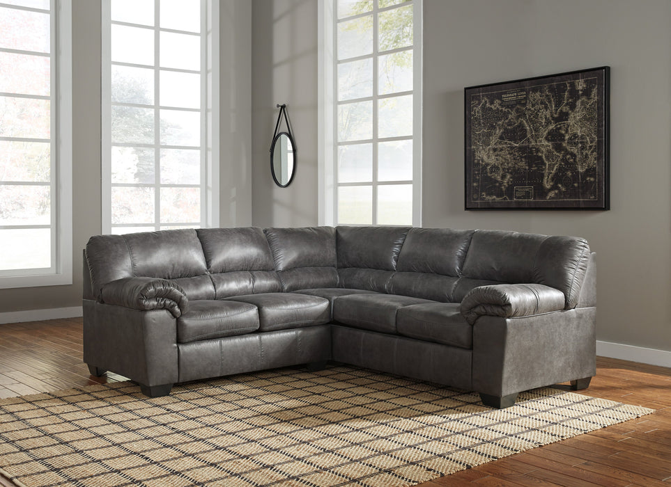 Bladen Slate 2-Piece RAF Sectional - SET | 1202155 | 1202167 - Vega Furniture