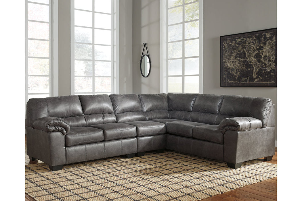 Bladen Slate 3-Piece RAF Sectional - SET | 1202155 | 1202167 | 1202146 - Vega Furniture