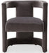 Blair Grey Velvet Dining/Accent Chair - 530Grey - Vega Furniture