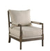 Blanchett Oatmeal/Natural Cushion Back Accent Chair - 905362 - Vega Furniture