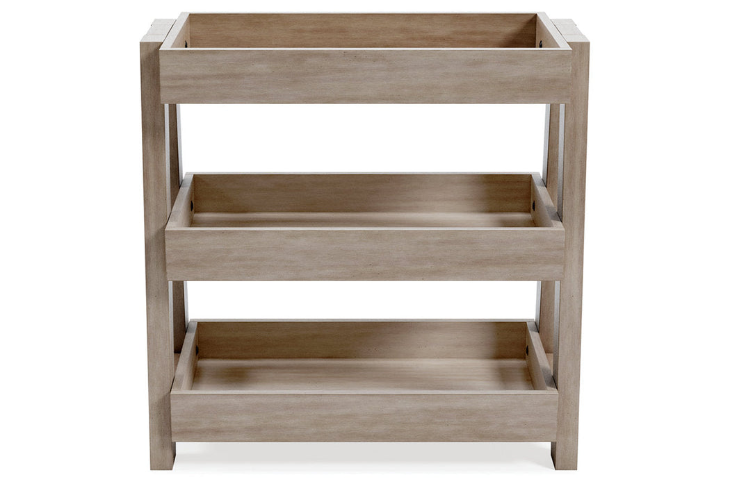 Blariden Light Tan Shelf Accent Table - A4000368 - Vega Furniture