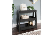 Blariden Metallic Gray Shelf Accent Table - A4000365 - Vega Furniture