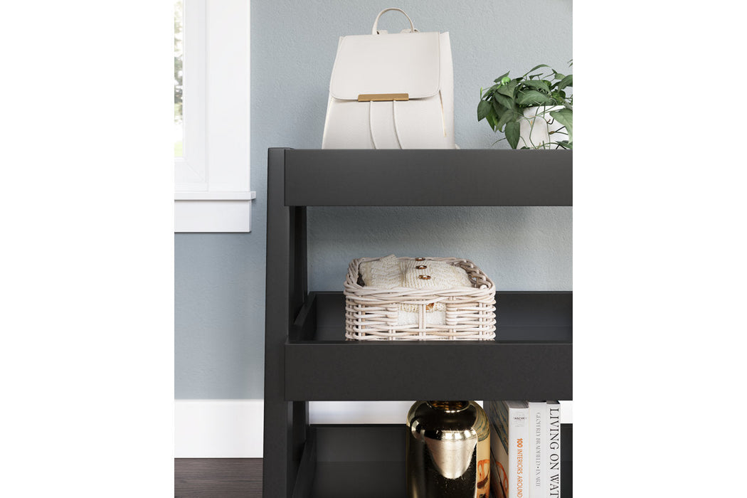 Blariden Metallic Gray Shelf Accent Table - A4000365 - Vega Furniture