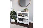 Blariden White Shelf Accent Table - A4000362 - Vega Furniture