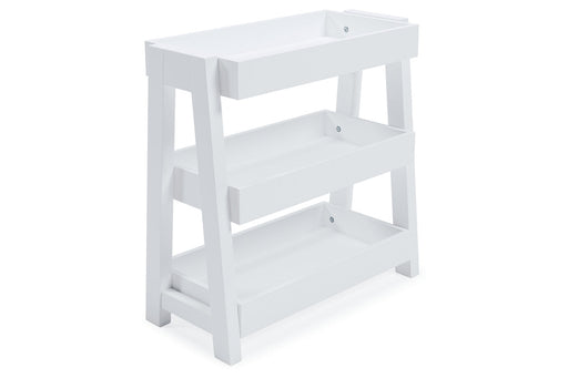 Blariden White Shelf Accent Table - A4000362 - Vega Furniture