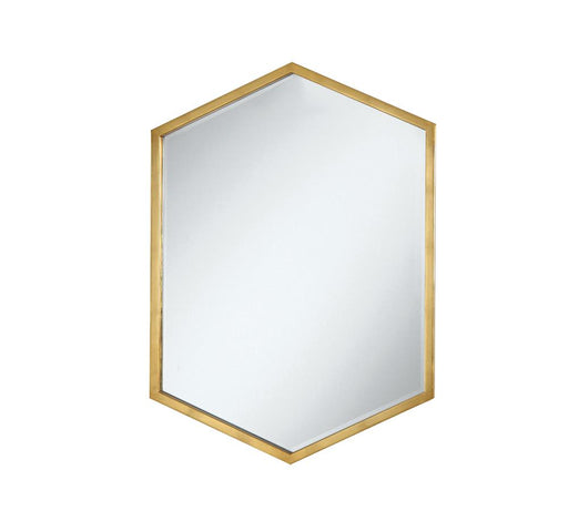 Bledel Gold Hexagon Shaped Wall Mirror - 902356 - Vega Furniture