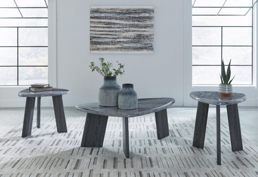 Bluebond Gray Table (Set of 3) - T390-13 - Vega Furniture
