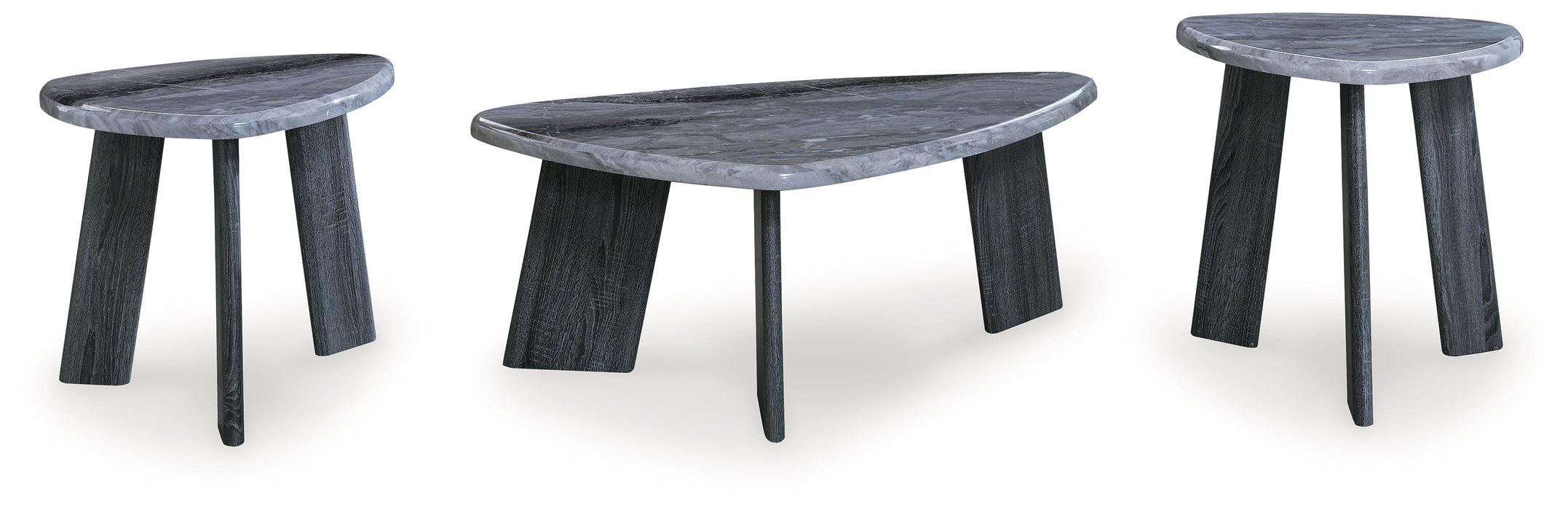 Bluebond Gray Table (Set of 3) - T390-13 - Vega Furniture