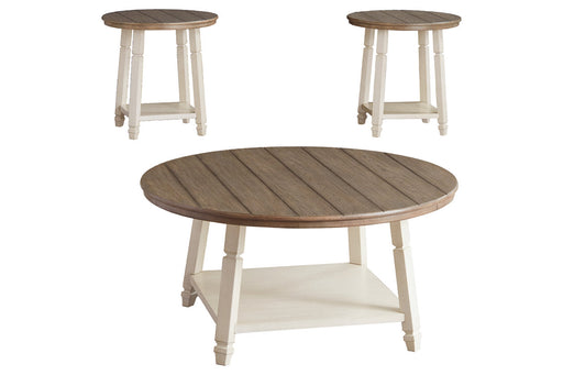 Bolanbrook Two-tone Table, Set of 3 - T377-13 - Vega Furniture