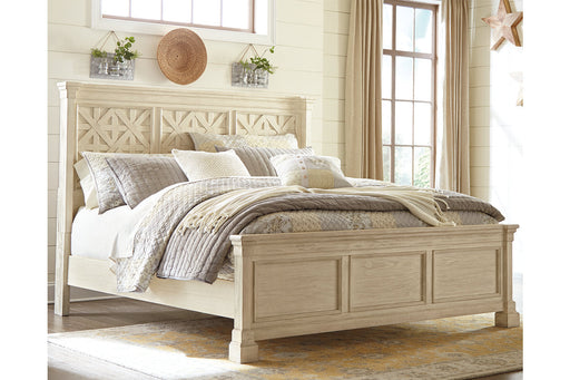 Bolanburg Antique White King Panel Bed - SET | B647-56 | B647-58 | B647-97 - Vega Furniture