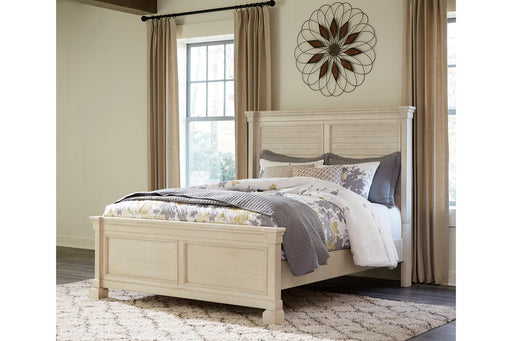 Bolanburg Antique White Queen Panel Bed - SET | B647-54 | B647-77 | B647-96 - Vega Furniture