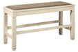 Bolanburg Two-tone Counter Height Bench - D647-09 - Vega Furniture