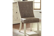 Bolanburg Two-tone Dining Chair, Set of 2 - D647-02 - Vega Furniture