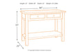 Bolanburg Two-tone Sofa/Console Table - T637-4 - Vega Furniture