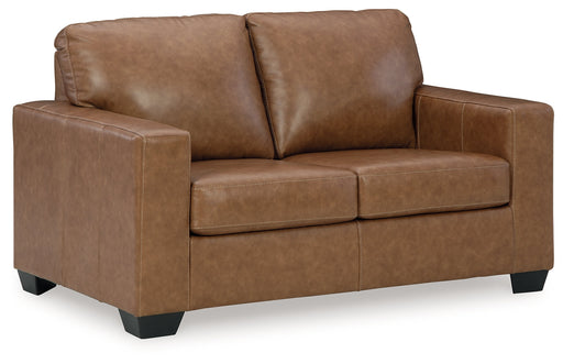 Bolsena Caramel Loveseat - 5560335 - Vega Furniture