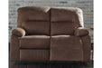 Bolzano Coffee Reclining Loveseat - 9380286 - Vega Furniture