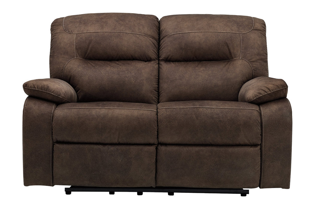 Bolzano Coffee Reclining Loveseat - 9380286 - Vega Furniture