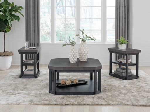 Bonilane Black/Gray Table (Set of 3) - T396-13 - Vega Furniture