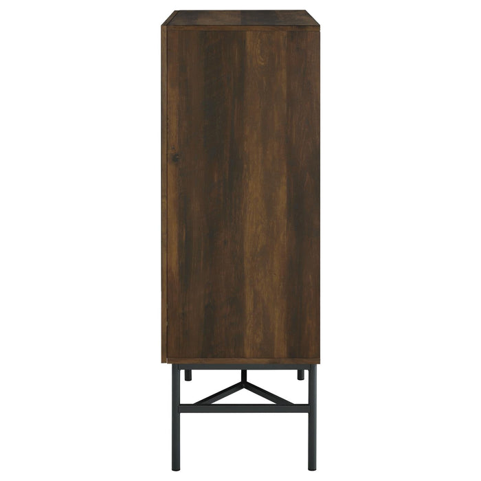 Bonilla 2-Door Accent Cabinet with Glass Shelves - 959625 - Vega Furniture