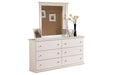 Bostwick Shoals White Dresser - B139-31 - Vega Furniture