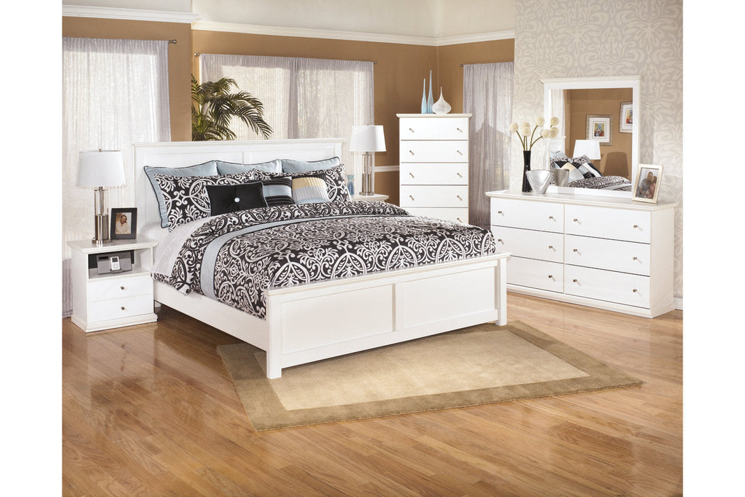 Bostwick Shoals White King Panel Bed - SET | B139-56 | B139-58 | B139-97 - Vega Furniture