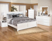 Bostwick Shoals White Panel Bedroom Set - SET | B139-56 | B139-58 | B139-97 | B139-31 | B139-36 - Vega Furniture