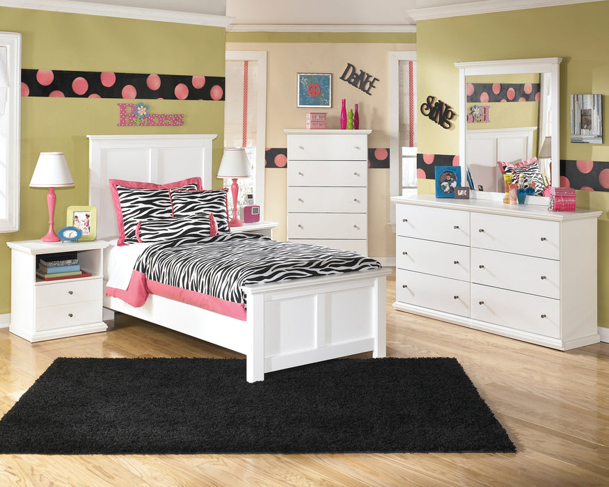 Bostwick Shoals White Panel Youth Bedroom Set - SET | B139-52 | B139-53 | B139-83 | B139-91 | B139-46 - Vega Furniture