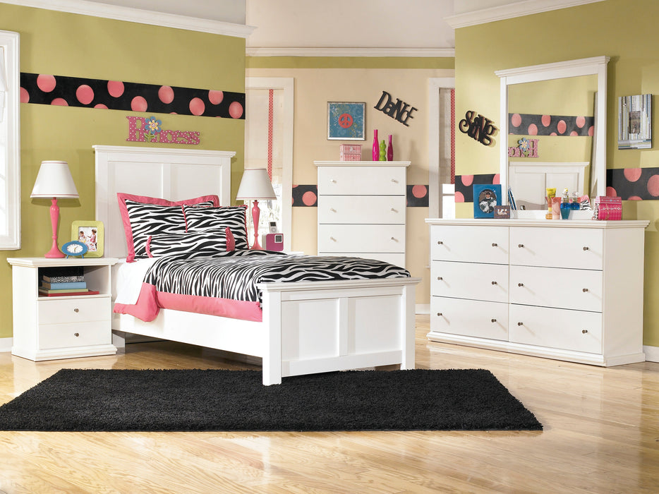 Bostwick Shoals White Panel Youth Bedroom Set - SET | B139-52 | B139-53 | B139-83 | B139-91 | B139-46 - Vega Furniture