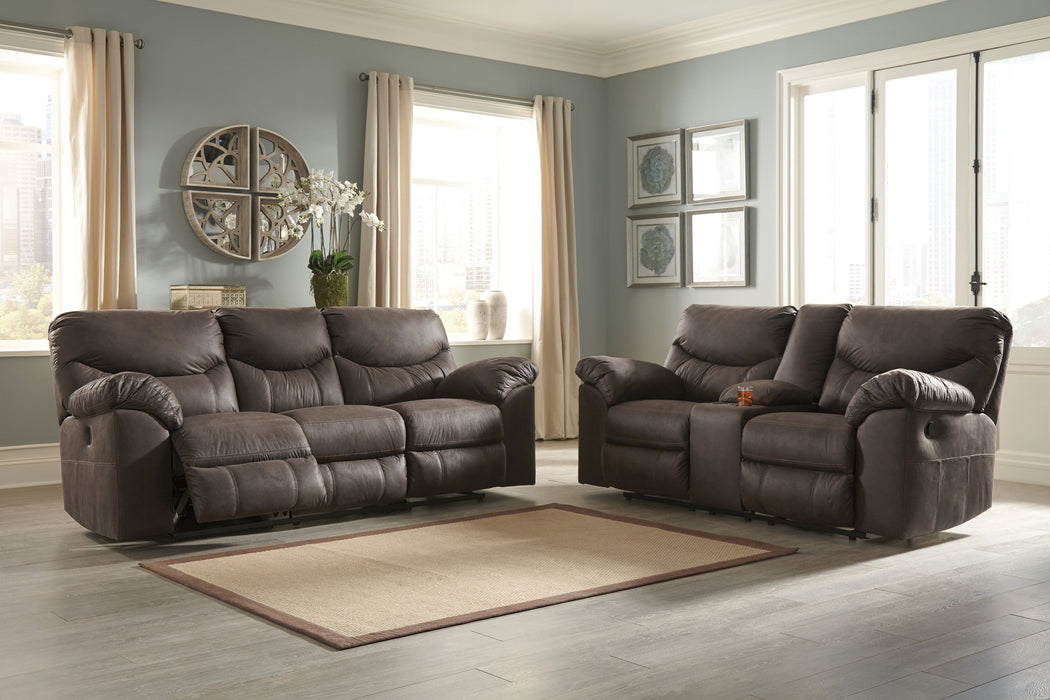 Boxberg Teak Reclining Living Room Set - SET | 3380388 | 3380394 | 3380325 - Vega Furniture