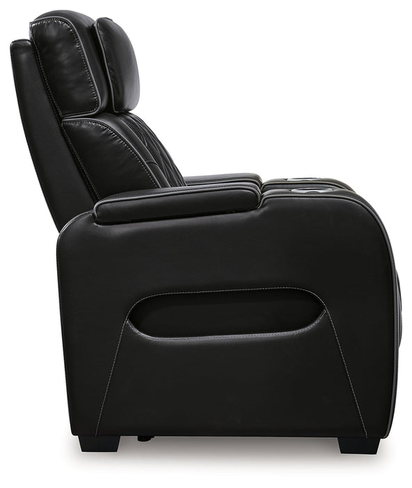 Boyington Black Power Recliner - U2710613 - Vega Furniture