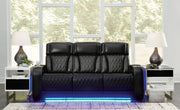 Boyington Black Power Reclining Sofa - U2710615 - Vega Furniture