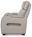 Boyington Gray Power Recliner - U2710513 - Vega Furniture