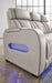 Boyington Gray Power Reclining Sofa - U2710515 - Vega Furniture